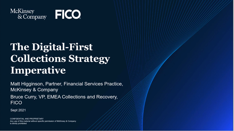 Webinar with McKinsey and FICO on debt collection in a pandemic