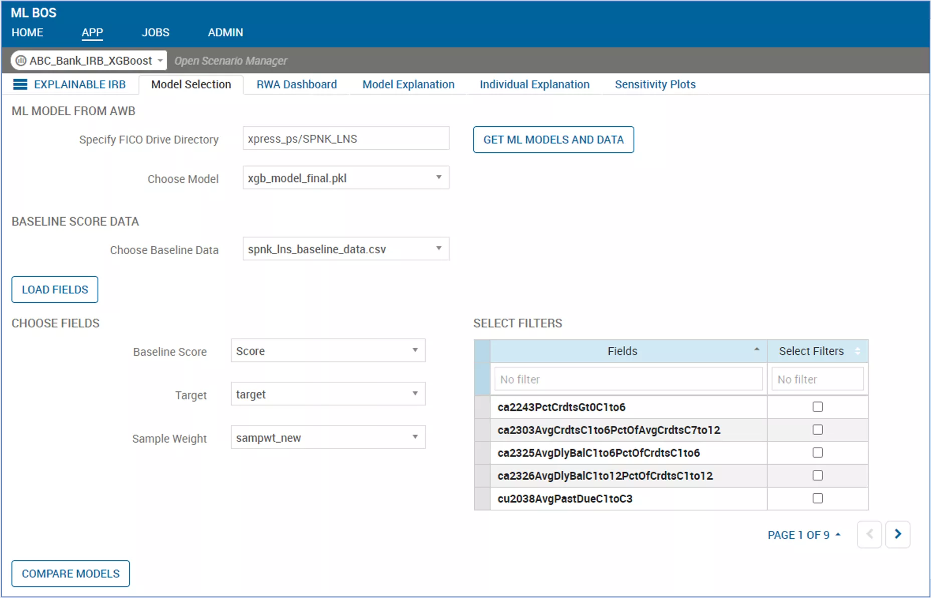 Explainable Machine Learning for Probability of Default Calculations