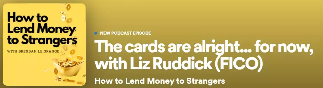 How to Lend Money to Strangers podcast