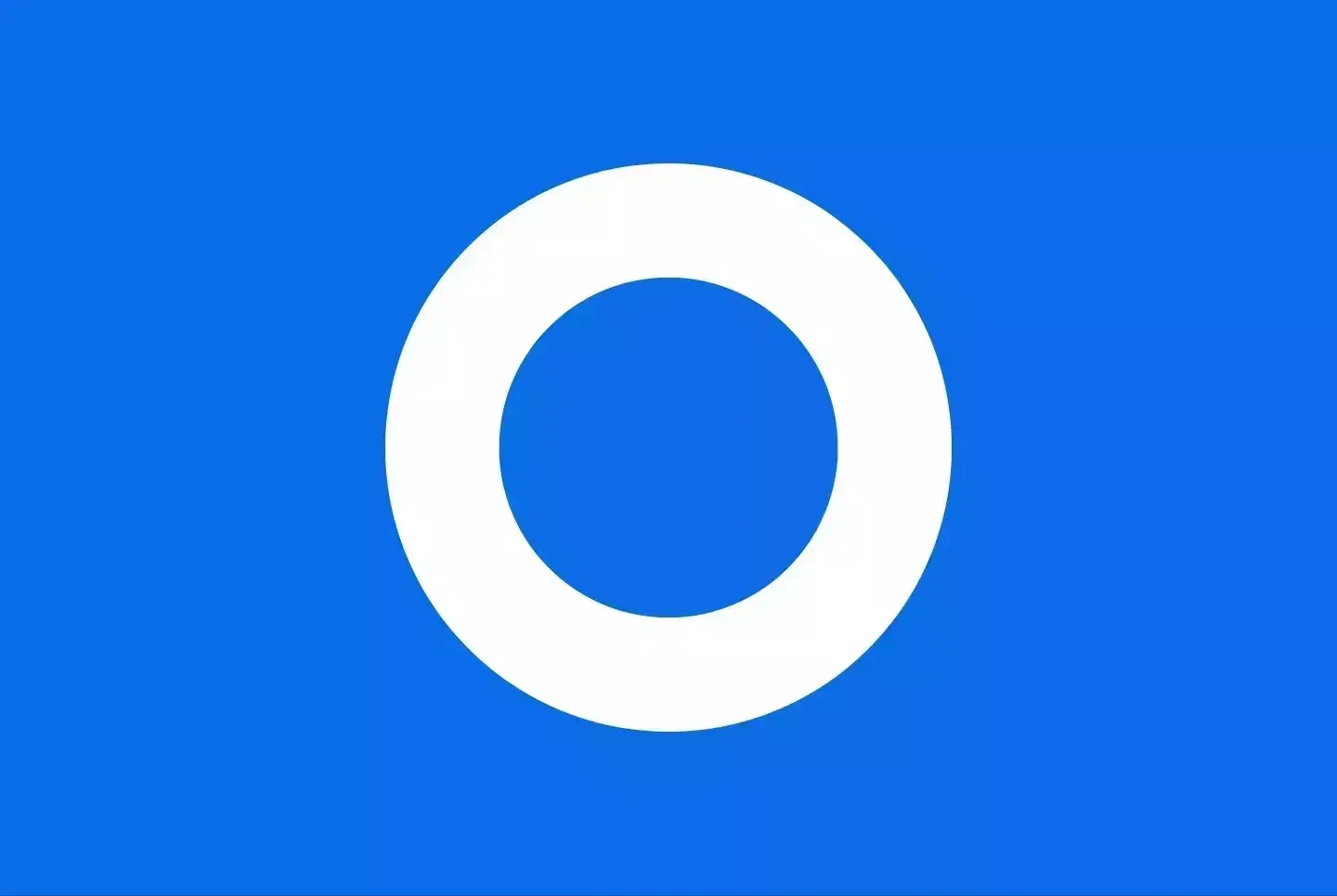 FICO Logo in white on the FICO Brand Blue background