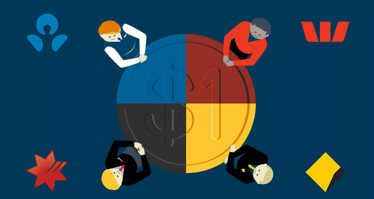 Image of people around table