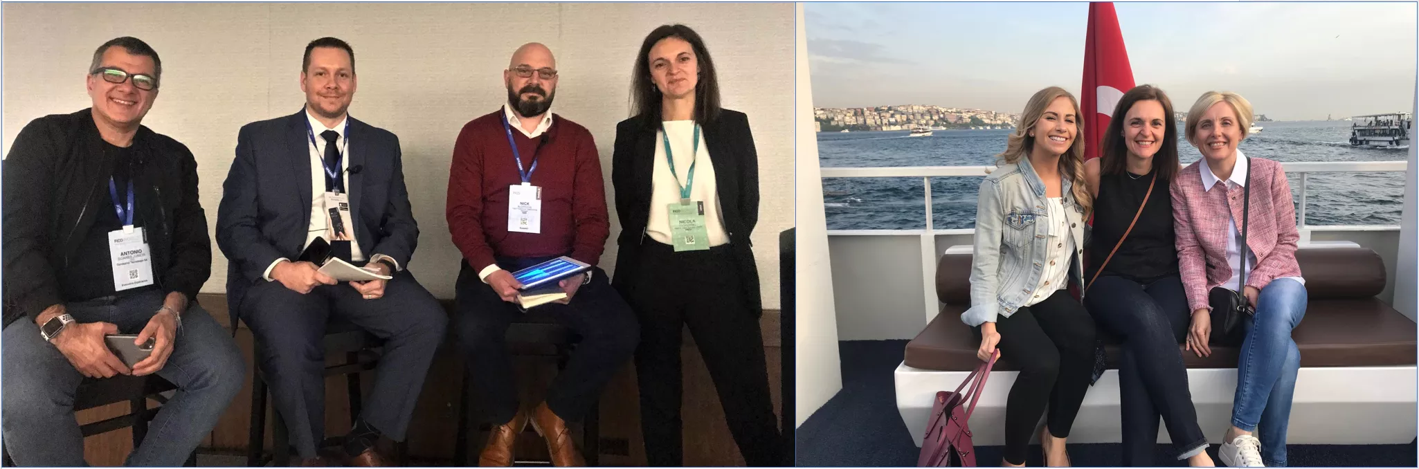 Presenting at FICOWorld and Travelling in Istanbul with Louise on work