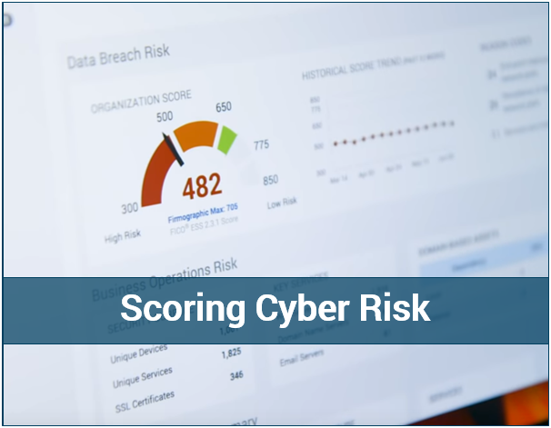 Scoring Cyber Risk: The FICO® Enterprise Security Score - FICO