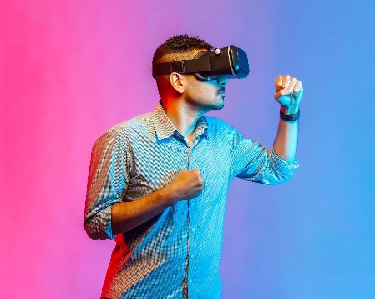 Mann VR Kampf Man VR Fight