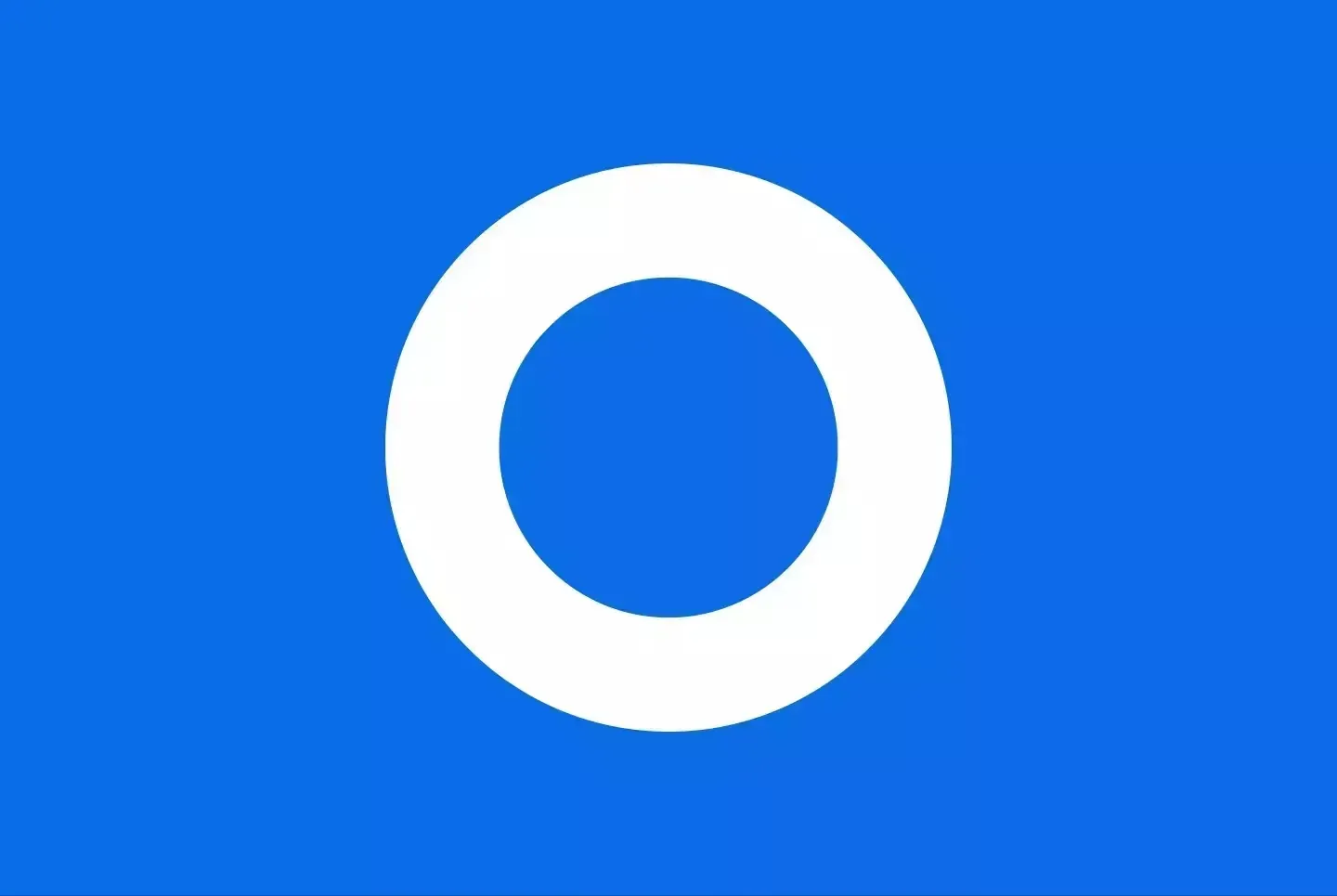 FICO-Logo in Weiß auf blauem Hintergrund der Marke FICO