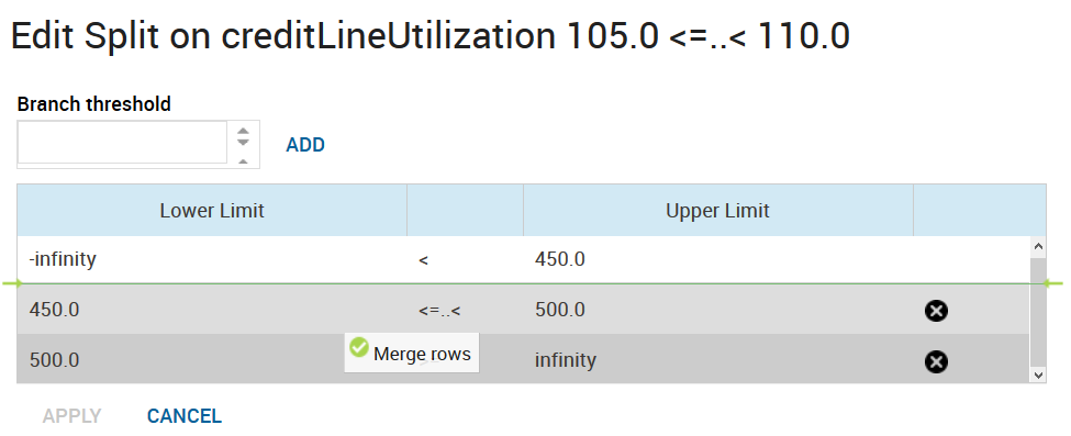 Merging Rows