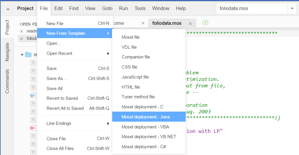 Choosing the deployment type Chap678/deploy1j.png