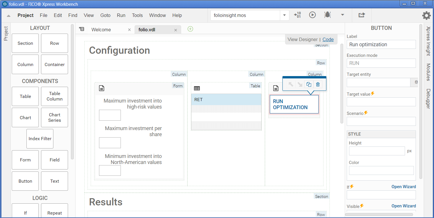 VDL view designer: editing view elements Chap9/wbvdl10a.png