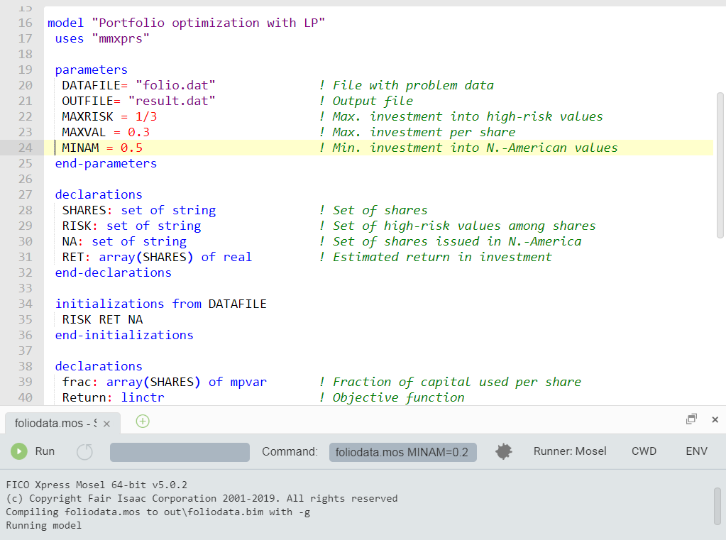 Changing model parameter settings Chap45/wbdataprm.png