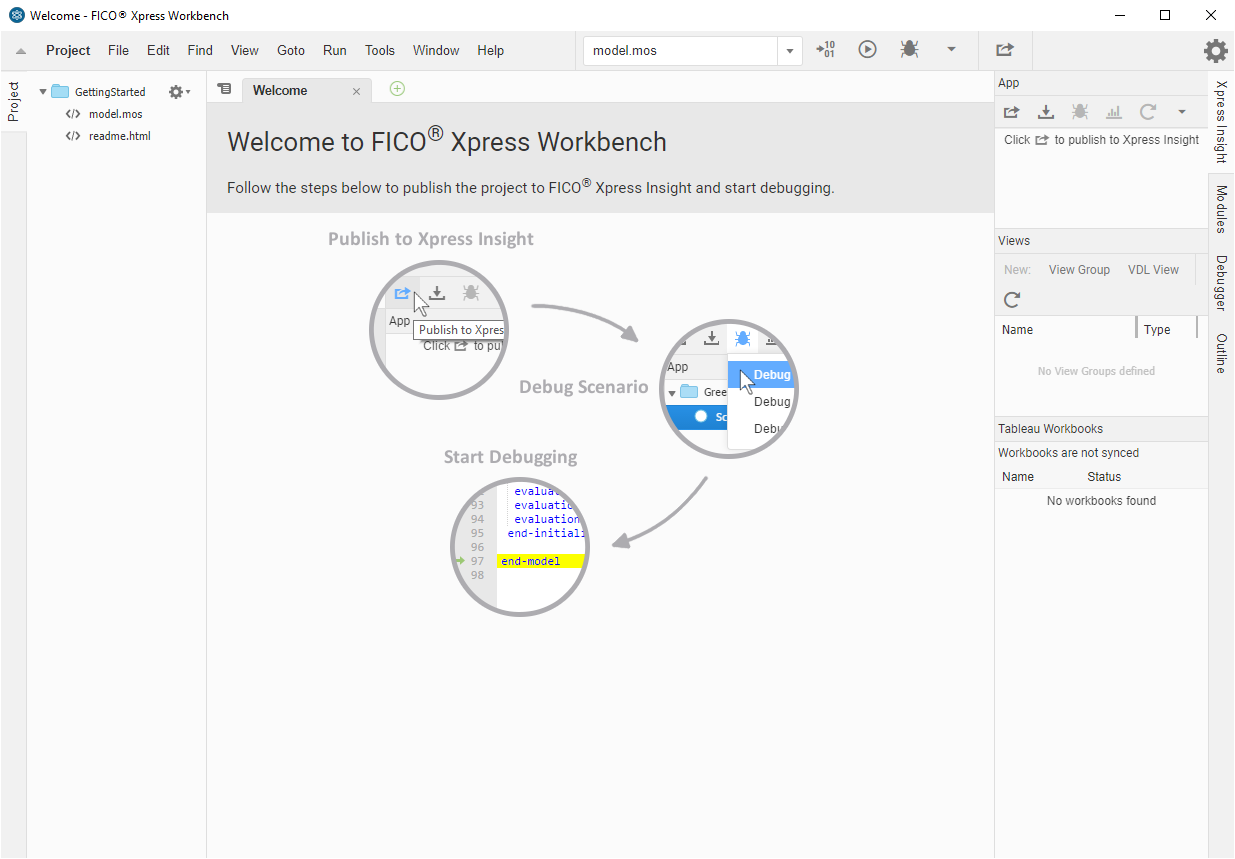 Workbench welcome page Chapi123/wbworkspace.png