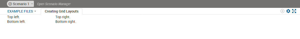 Rendered Grid Layout