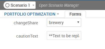 Rendered View of Alternative Form Layout