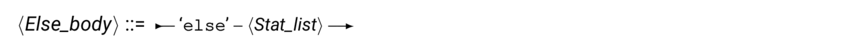 syntElse