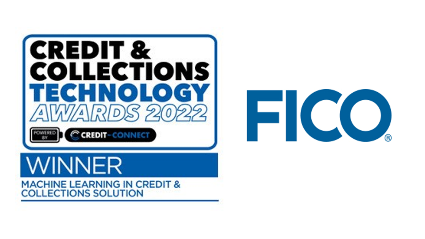 Credit & Collections Technology Awards FICO winner machine learning in credit & collections solution