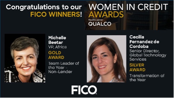 FICO Women in Credit Award Winners