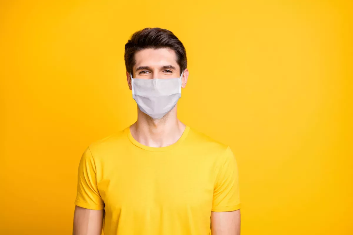 wearing a mask wearing a mask