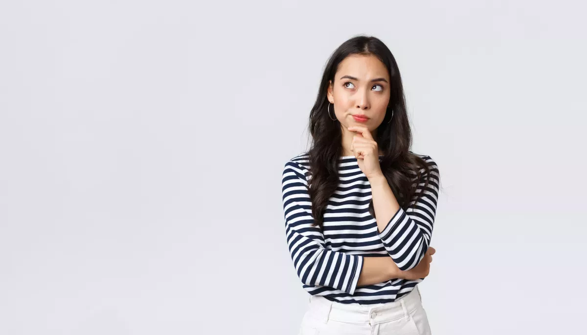Woman thinking
