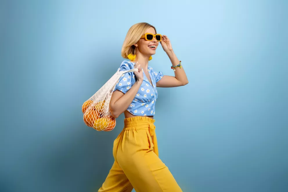 Woman walking