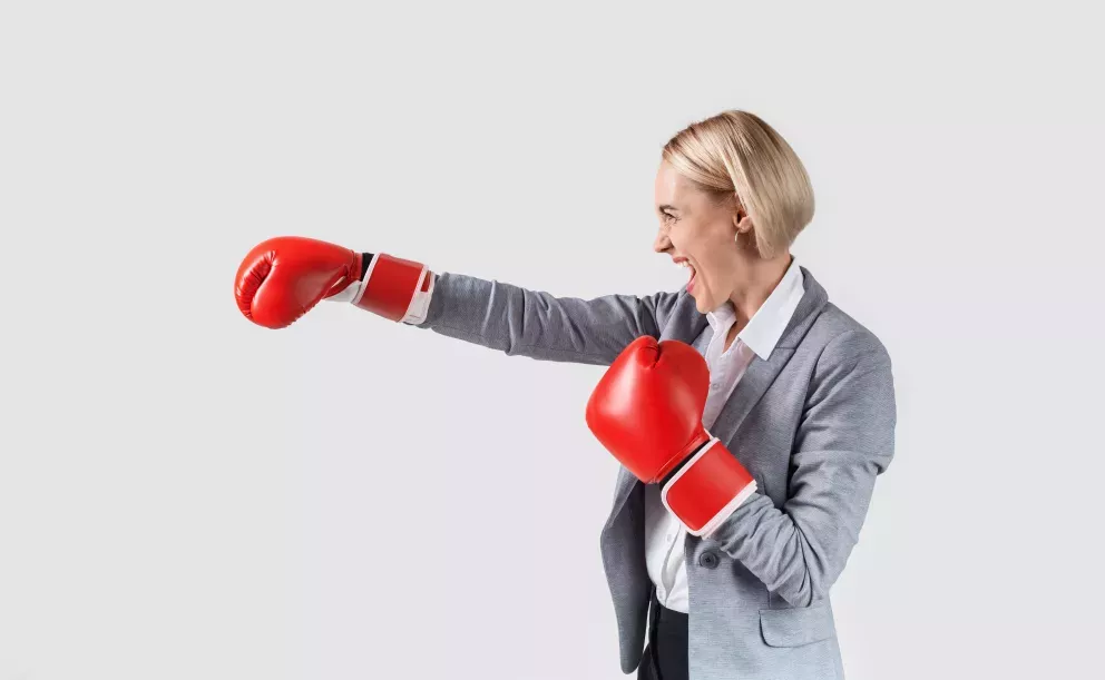 Lady boxer Lady boxer