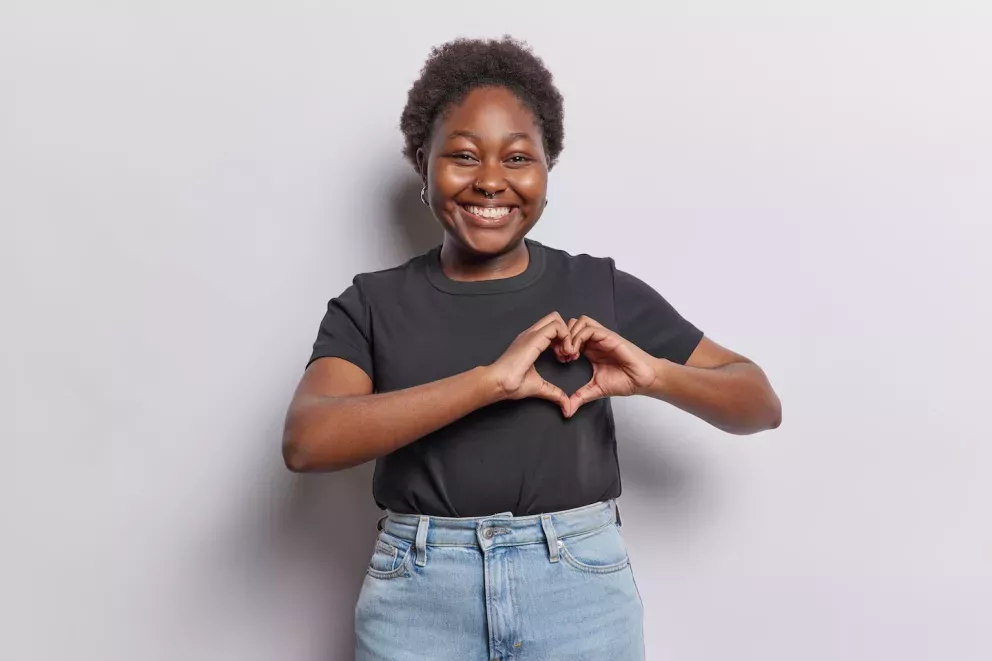 Woman Hand Heart Woman Hand Heart