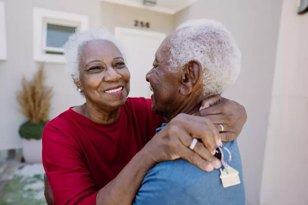 Elderly couple
