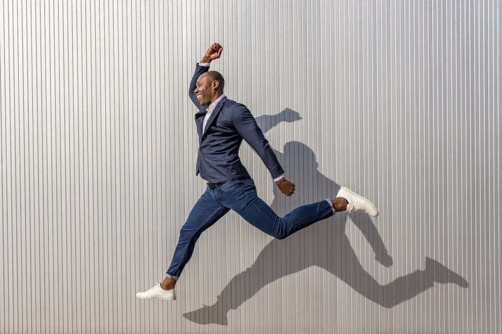 Man running