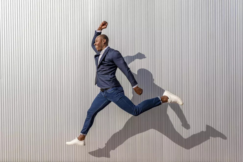 Man running Man running