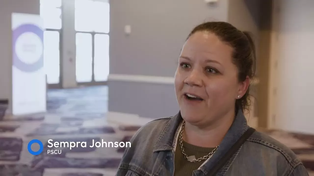 person speaking at fico world 22