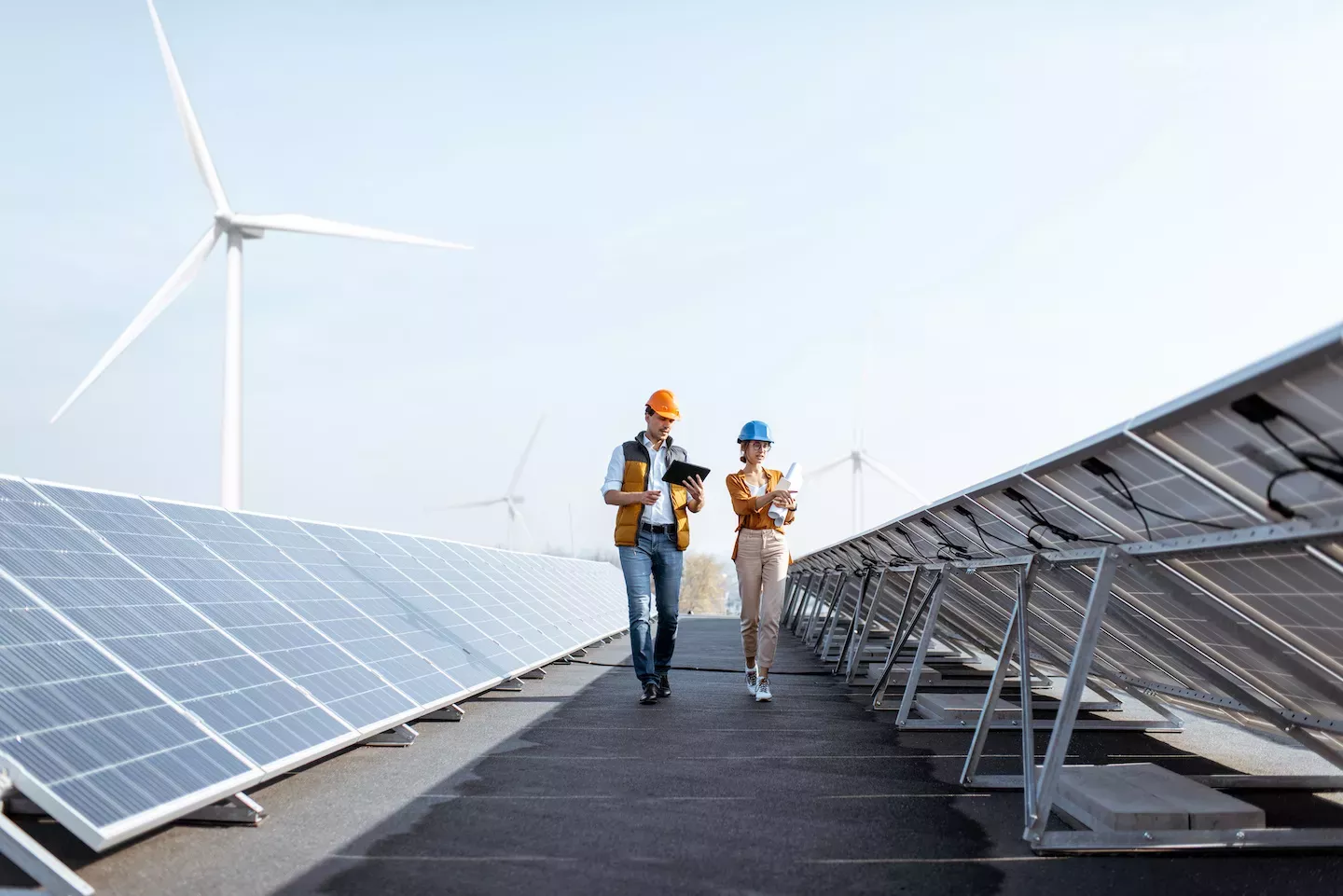 People working in the energy industry