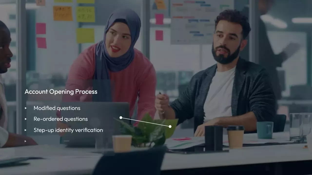 Account opening process