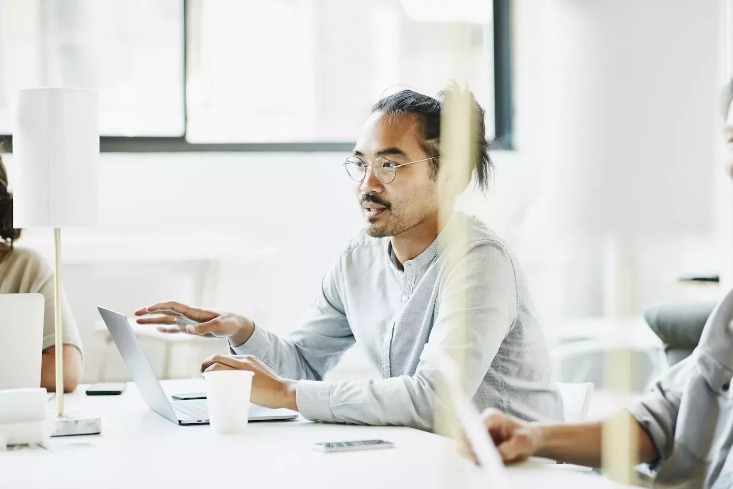 Man speaking