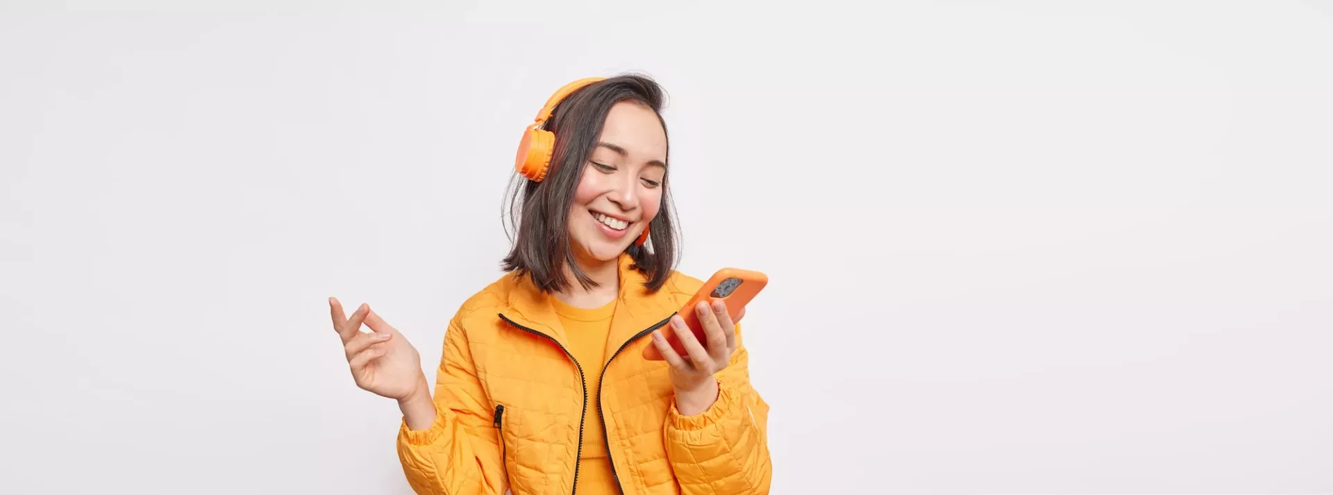 Girl with phone